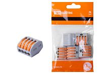 Соединительная клемма СК-414 (2,5мм2) (5 шт/упак) TDM | код SQ0527-0014 | TDM