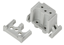 TEKFOR Кронштейн крепления DIN-рейки втор. ур. для КМПн IEK | код TF-KP70D-KR | IEK