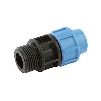 Муфта комбинированная 25х1' П для труб ПНД | код 9125 | Джилекс