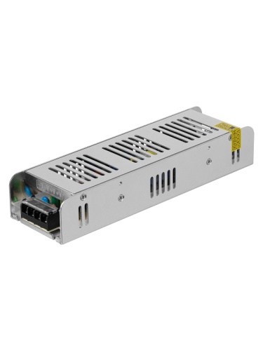 Блок питания 200Вт-12В-IP20 для светодиодных лент и модулей, металл, узкий, TDM | код SQ0331-0554 | TDM