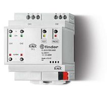 Электронный диммер KNX, 400Вт, 2 канала, питание 230В АC | код 152K82300400 | FINDER
