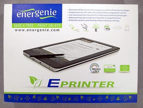 Принтер на «электронной бумаге»/ электронная книга | код ePP2 | Energenie Принтер на «электронной бумаге»/ электронная книга | код ePP2 | Energenie