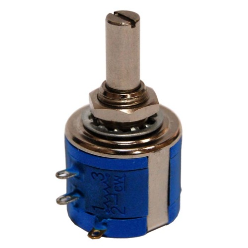 Потенциометр RUICHI 3540S-1 10 кОм, угол поворота 360 | код 76501 | Ruichi Потенциометр RUICHI 3540S-1 10 кОм, угол поворота 360 | код 76501 | Ruichi