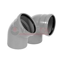 Отвод 87град.-50мм (250) | код 20101050 | VALFEX