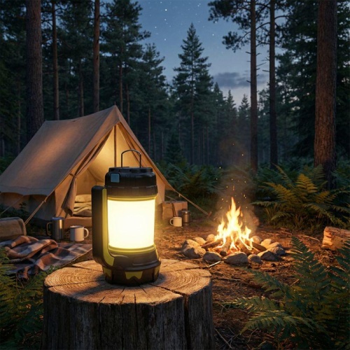 Фонарь аккумуляторный LED5124 USB2.0 Micro USB Powerbank 5Вт аккум. 4.4А.ч пластик черн./зел. Camelion 14671 фото 7