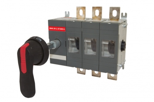 Рубильник ВНК-39-2 3П 800А с выносной фронтальной ручкой управления и переходником 185 мм TDM | код SQ0744-0207 | TDM Рубильник ВНК-39-2 3П 800А с выносной фронтальной ручкой управления и переходником 185 мм TDM | код SQ0744-0207 | TDM