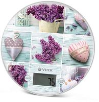 Весы кухонные электронные Vitek VT-2426 макс.вес:5кг сиреневый | код 2035291 | VITEK
