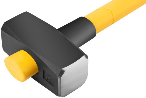 Кувалда кованая, фиберглассовая обратная усиленная ручка 900 мм, 4 кг | код 45251 | FIT фото 4