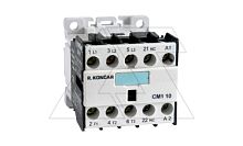 Мини-контактор CM1 10 220/230V 50Hz, 3P, 9A/(20A по AC-1), 4kW(400VAC), 220/230VAC, 1NO | код EAC601688 | Rade Koncar