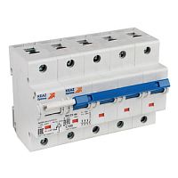 Выключатель автоматический модульный с независимым расцепителем OptiDin BM125-4NC125-НР-8ln-УХЛ3 | код 336384 | КЭАЗ