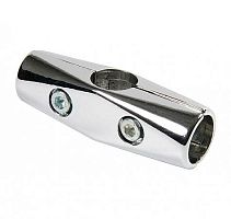 Соединитель 3-х труб крестом хром (1 шт) - пакет Tech-Krep | код 127450 | Tech-KREP