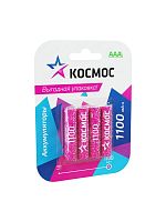 Аккумулятор AAA/R03 Ni-MH 1100мА.ч (блист.4шт) KOCR03NIMH(1100MAH)4BL | код KOCR03NIMH1100mAh4BL | КОСМОС