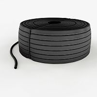 Трубка кембрик ТВ-40 ПВХ черный, 16 мм REXANT | код 49-5013-1 | REXANT