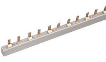 Шина соединительная типа PIN (штырь) 2Р 63А (дл.1м) | код. YNS21-2-063 | IEK 