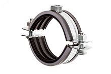 Хомут вентиляционный MAYER 180 - с РП. центр.гайка М8. боковой крепеж винт 6x22. гайка М6 | код 15 0180 R1 | MAYER,МАЙЕР