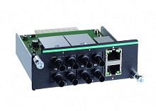 Модуль IM-6700A-4MST2TX Fast Ethernet module with 4 multi-mode 100BaseFX ports with ST connectors and 2 10/100BaseT(X) ports | код 00-06100440 | MOXA