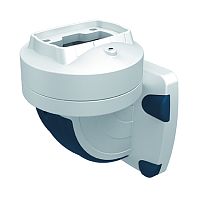 Держатель поворотный (315°) настенный ETR060, вертикальный выход, RAL7035/RAL5020, m=2,285кг | код ETR060380 | ETA