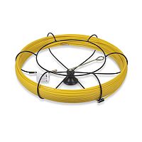 Cabeus Pull-M2-4,5-30m Устройство для протяжки кабеля мини УЗК в металлической кассете тип №2, 30м (диаметр стеклопрутка 4,5 мм) | код 9858c | Cabeus