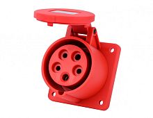 Розетка для скрытой проводки 3Р+РЕ+N 32А 380В IP44 РЩ-103 | код 26265DEK | DEKraft