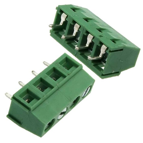 Клеммная колодка винтовая RUICHI XY304V-A-04P на 4 клеммы M2.5, шаг 5 мм, лифт, 12 А, 26-14 AWG | код 59737 | Ruichi Клеммная колодка винтовая RUICHI XY304V-A-04P на 4 клеммы M2.5, шаг 5 мм, лифт, 12 А, 26-14 AWG | код 59737 | Ruichi