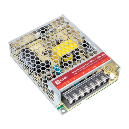 Блок питания 24В MPS-100W-24 Proxima | код mps-100w-24 | EKF Блок питания 24В MPS-100W-24 Proxima | код mps-100w-24 | EKF