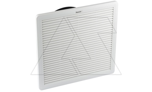 Вентилятор с фильтром SFF сдвижной 120Вт, 850м3/ч, 230VAC, габариты 320x320x115мм, вырез 291x291мм, IP54, RAL7035 | код 01SFF320850A5 | Natclic