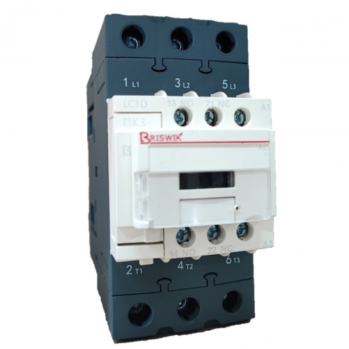 Контактор Briswik ПК3-04011415LC1D 40А 415V/AC 1НО/1НЗ | код LC1D04011N7.BR | Briswik Контактор Briswik ПК3-04011415LC1D 40А 415V/AC 1НО/1НЗ | код LC1D04011N7.BR | Briswik