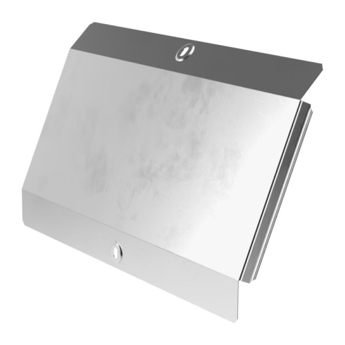 Крышка угла вертикального внешнего 45 градусов Стандарт INOX (AISI 304) 400 Промрукав | код PR16.2924 | ПРОМРУКАВ Крышка угла вертикального внешнего 45 градусов Стандарт INOX (AISI 304) 400 Промрукав | код PR16.2924 | ПРОМРУКАВ