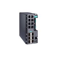 Коммутатор EDS-G4014-6QGS-HV-T Managed Full Gigabit Ethernet switch with 8 10/100/1000BaseT(X) ports, 6 1000/2500BaseSFP ports, single power input 110/220 VAC/VDC, t: -40/75 | код 00-06142057 | MOXA