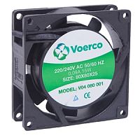 Вентилятор 80х80х38мм, 43 м3/ч, 220В AC, втулка | код V04 080 002 | CETINKAYA PANO