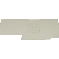 Крышка боковая, для клемм WKFN 2,5 TKM D2/2..., цвет: серый | код 07.313.0055.0 | Wieland