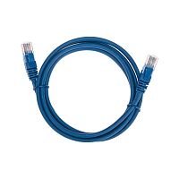 Патч-корд U/UTP CAT 5e RJ45-RJ45 26AWG LSZH син. 1.5м | код 02-0104-105 | Rexant