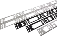 Органайзер кабельный вертикальный в шкаф 75 мм 47U | код ВКО-М-47.75 | ЦМО