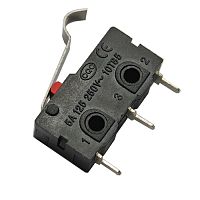 Микропереключатель с рычагом RUICHI SM5-04P, ON-(ON) SPDT 3P, 5А, 250 В | код 69799 | Ruichi