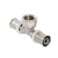 Тройник пресс с переходом на вн. р. 32х3/4"х32 | код. VTm.232.N.320532 | VALTEC