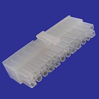 Разъём питания низковольтный RUICHI MF-2x12F+клеммный, 24 контакта | код 107384 | Ruichi