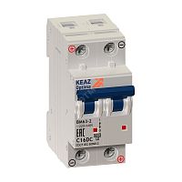 Выключатель автоматический двухполюсный 2А C 10кА DC OptiDin BM63-2C2-DC-ОМ4-РЕГ | код 234013 | КЭАЗ