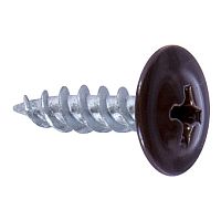 Саморез 4,2x19 с прессшайбой, острый, цинк RAL 8017 Коричневый (1000 шт/уп) Промрукав | код PR08.9288 | ПРОМРУКАВ