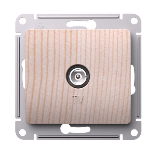 Антенна TV Glossa коннектор механизм сосна | код GSL001593 | Systeme Electric Антенна TV Glossa коннектор механизм сосна | код GSL001593 | Systeme Electric