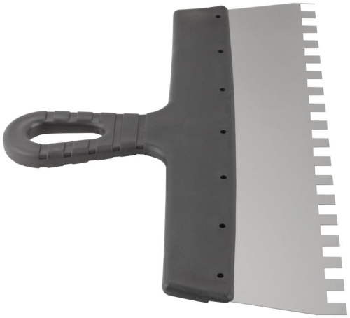 Шпатель фасадный зубчатый 350мм/зуб 10мм нерж. КУРС 06615 фото 5