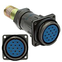 Разъём быстроразъёмный RUICHI FQ30-14pin ZPK-16, 14-ти контакнтый | код 106611 | Ruichi