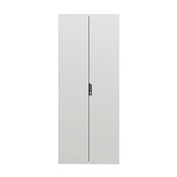 Дверь сплошная двухстворчатая для IT-CQE 2000 x 800 RAL7035 | код RGITCPED2080 | DKC