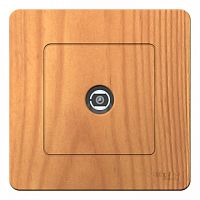 Розетка TV BLANCA, оконечная, ясень | код. BLNTS000015 | Schneider Electric