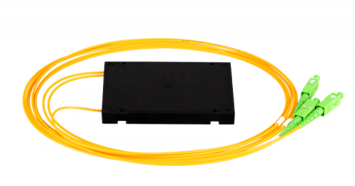 Сплиттер планарный NIKOMAX 1x2, одномодовый 9/125мкм, стандарта G657.A1, SC/APC, стандартный корпус, с равным коэффициентом деления, 2 мм | код NMF-SPP1X2A1-SCA-B | NIKOMAX Сплиттер планарный NIKOMAX 1x2, одномодовый 9/125мкм, стандарта G657.A1, SC/APC, стандартный корпус, с равным коэффициентом деления, 2 мм | код NMF-SPP1X2A1-SCA-B | NIKOMAX