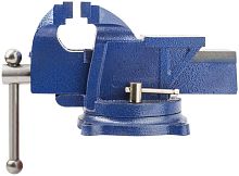 Тиски станочные поворотные усиленные 100 мм (6.5 кг) | код 59727 | FIT
