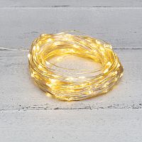 Гирлянда Роса с трансформатором 50 м, 500 LED, теплое белое свечение NEON-NIGHT | код 303-226 | NEON-NIGHT