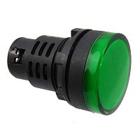 Светодиод в корпусе RUICHI AD16-31D/S, 220 В, AC, диаметр 28, зелёный | код 88706 | Ruichi