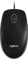 Мышь Logitech B100 for business черный оптическая (1000dpi) USB (2but) | код 1826276 | Logitech
