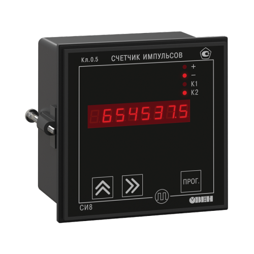 Счетчик импульсов СИ8-Щ1.Р.RS | код 31964 | ОВЕН