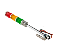 Светосигнальная колонна, 220В AC, LED, красный/желтый/зеленый MT45-RYG220 | код 67378 | MEYERTEC